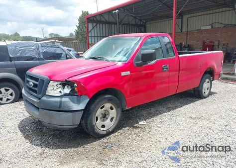 2005 Ford F-150 Stx/Xl/Xlt из США, поврежденный, VIN 1FTRF12275NA03210